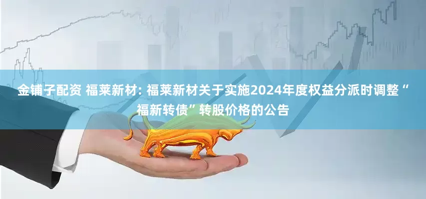 金铺子配资 福莱新材: 福莱新材关于实施2024年度权益分派时调整“福新转债”转股价格的公告